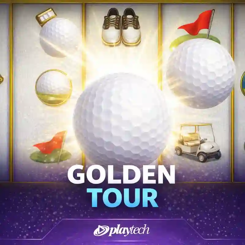 Golden Tour online slot game by beeph